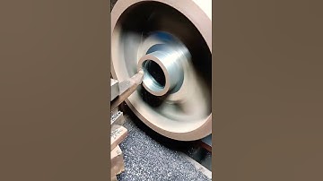 pulley boring .#shorts #youtubeshorts #lathe .