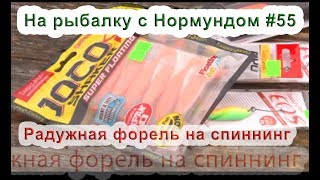 видео: Радужная форель на спиннинг : На рыбалку с Нормундом #55 картинка: Радужная форель на спиннинг : На рыбалку с Нормундом #55