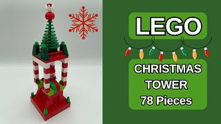 LEGO MOC Christmas Tower