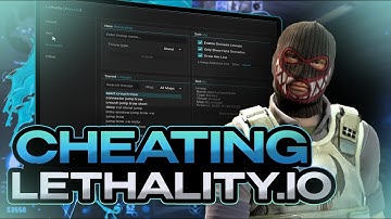 LEGIT CHEATING IN MAIN ACCOUNT WITH BEST EXTERNAL CHEAT ft lethality.io | Best FREE Config