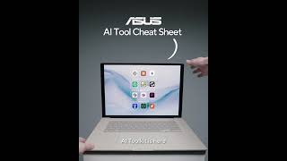 The AI tool conversation is overwhelming. We made it simple. #ASUS #ASUAIPC