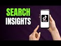 TikTok SEO  Find What to Post with Creator Search Insights!