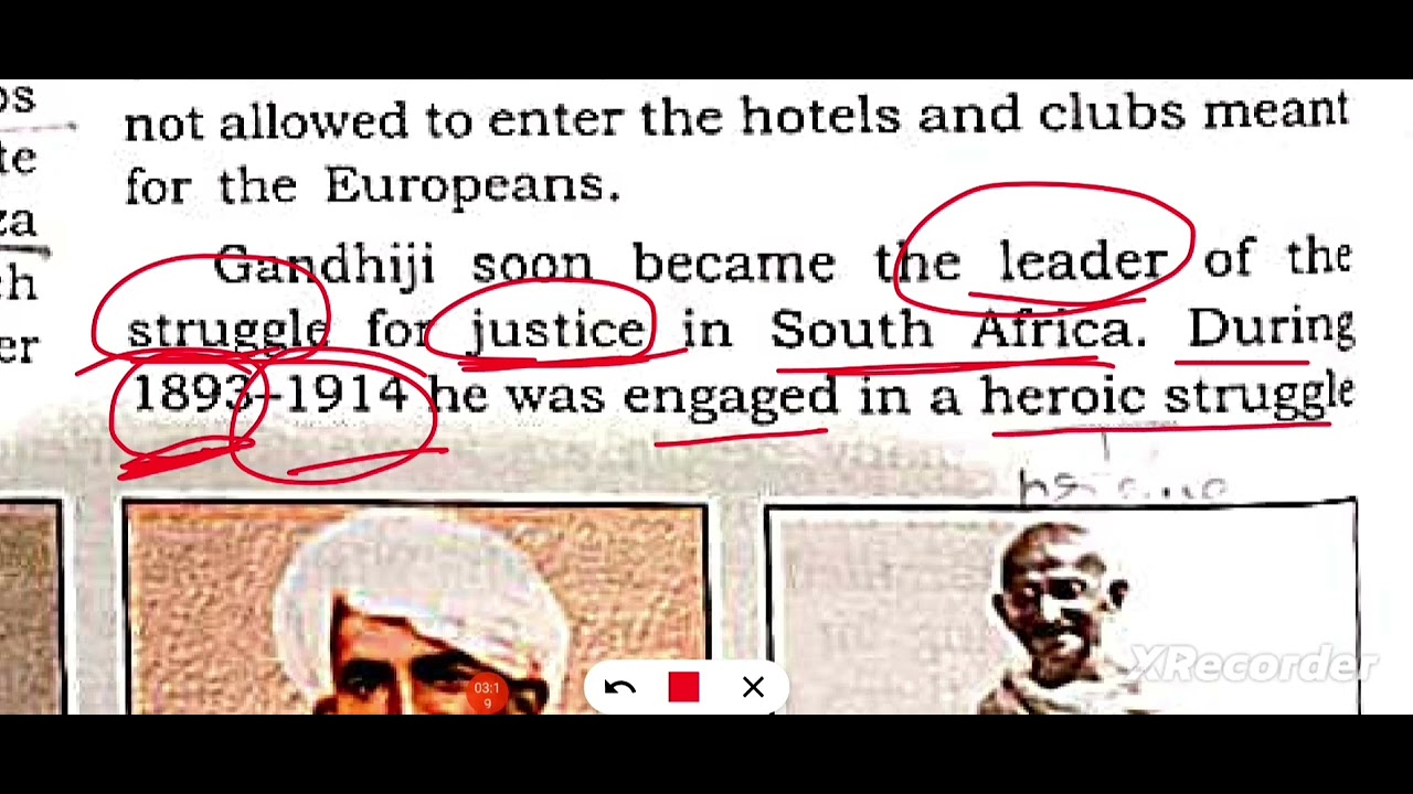 ICSE class 10 history chapter 6 Mahatma Gandhi and the National ...