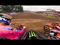 GoPro: Rick Elzinga 2025 FIM MX2 Qualifying Moto from Round 9 France