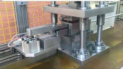 Servo condenser header pipe punching machine for sample purpose