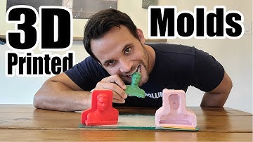 3D Printed Molds with Silicone Rubber from Smooth On | Food Safe Molds & 2 Part Molds