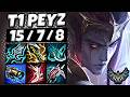 T1 Peyz Aphelios vs Draven [ ADC ] Korea Challenger 2488 LP | Patch 26.11