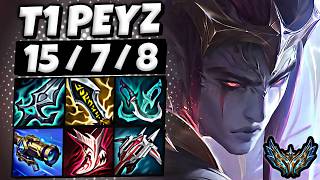 T1 Peyz Aphelios vs Draven [ ADC ] Korea Challenger 2488 LP | Patch 26.11