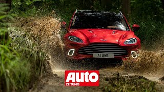 Erste Testfahrt mit dem Aston Martin DBX (2020)!
