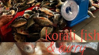 amazing fish cutting/korali fish & curry srilanka ??