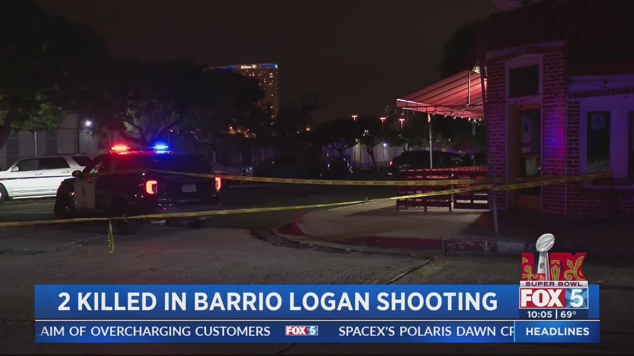 Two dead, one injured in weekend Barrio Logan shooting - YouTube