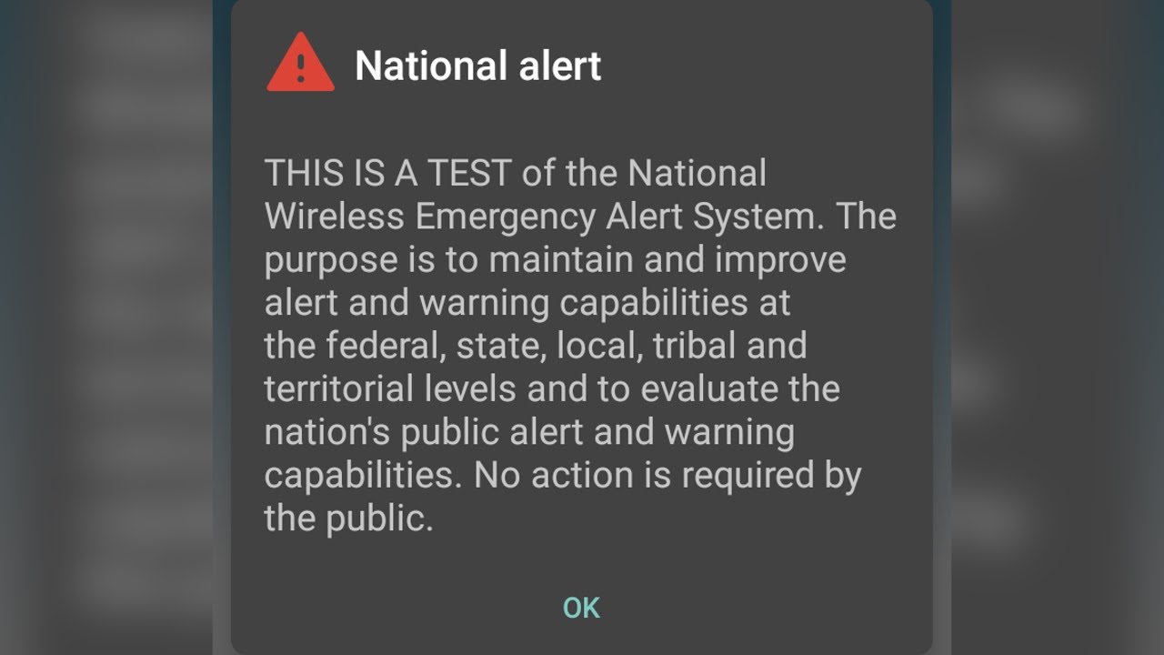 2023 Nationwide EAS Test Fail on Radio Stream - YouTube