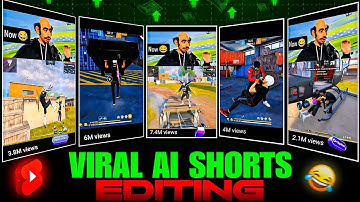 VIRAL 🔥 free fire funny 😂 AI Shorts Editing tutorial | How to Make Free Fire Funny AI Shorts 