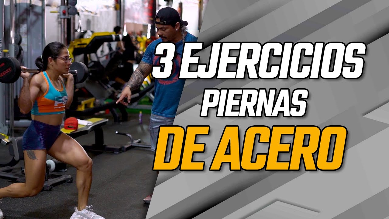 3 EJERCICIOS PIERNAS DE ACERO 🤩🔥 - Frank Serapión. - YouTube