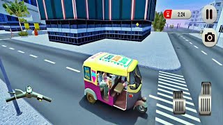 Tuk Tuk Indian Taxi Driving Simulator - new car unlockving - driving simulator - Android GamePlay screenshot 4