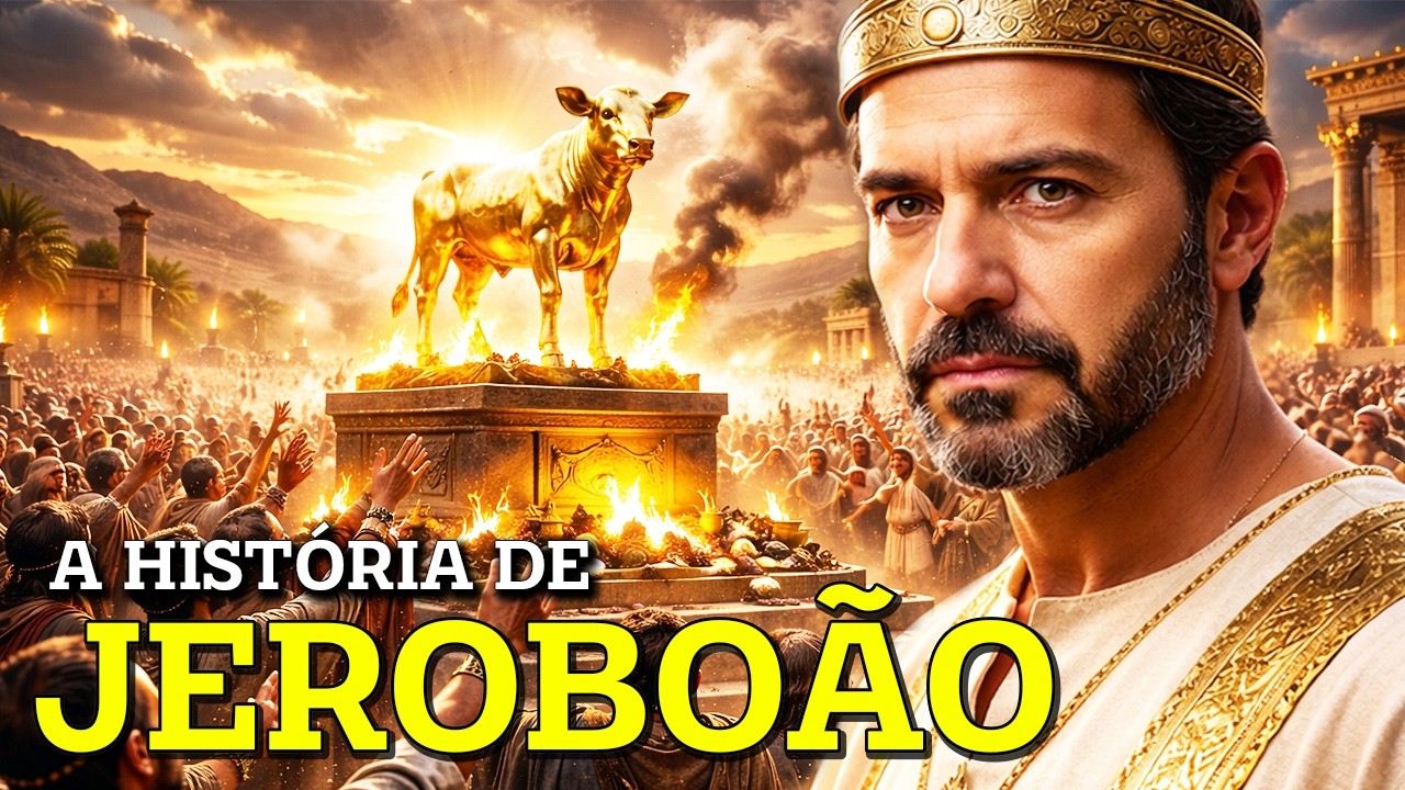 🌟JEROBOÃO : O Rei que Recebeu Tudo de Deus e PERDEU TUDO | História Bíblica