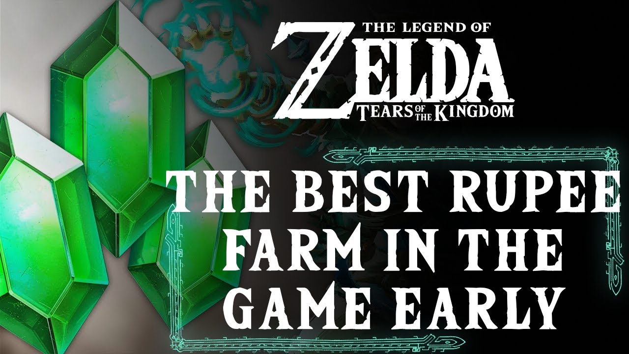THE BEST RUPEE FARM EARLY GAME IN ZELDA TEARS OF THE KINGDOM