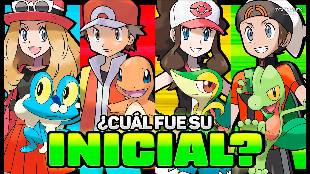 Estos son los VERDADEROS INICIALES de los PROTAGONISTAS de POKÉMON ✨