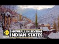 Snowfall disrupts normal life in northern India | WION Climate Tracker | English News