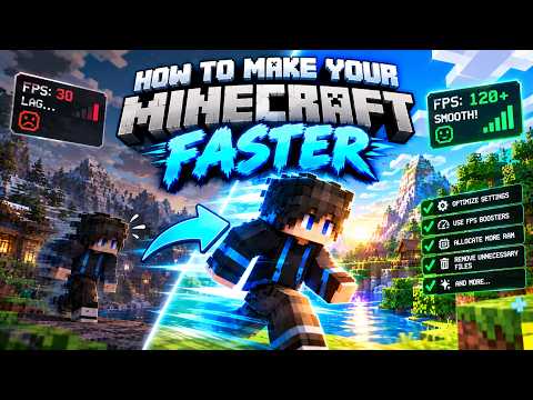 How to make your Minecraft Java FASTER