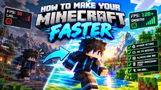 How to make your Minecraft Java FASTER