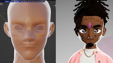 Re-making my Uzi Vert 3D Model on Blender and Marvelous Designer (Model & clothes) #clo3d #b3d #bnpr