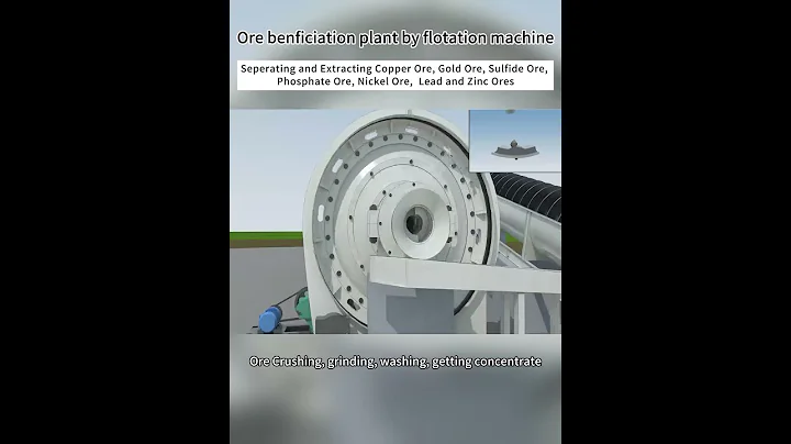 Mineral Processing Plant for Gold Ore, Copper Ore, Lead-Zinc Ore Seperating, Grinding, Concentrate