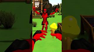 Funny Deadpool and Ice Cream😂 #funny #3danimation #memes #comedy
