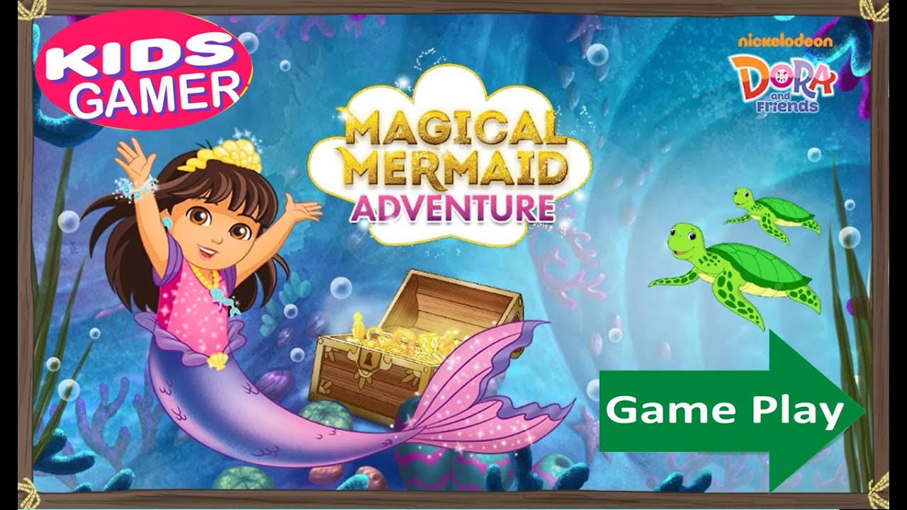 Dora And Friends Magical Mermaid Adventure Game Fun Care Kids Game - Dora & Friends - Magical Mermaid Adventure | Kid's