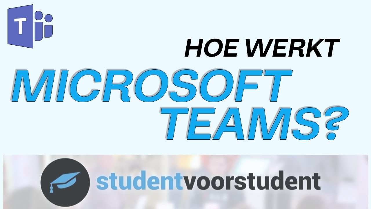 Hoe werkt Microsoft Teams?💡 | Online lesgeven