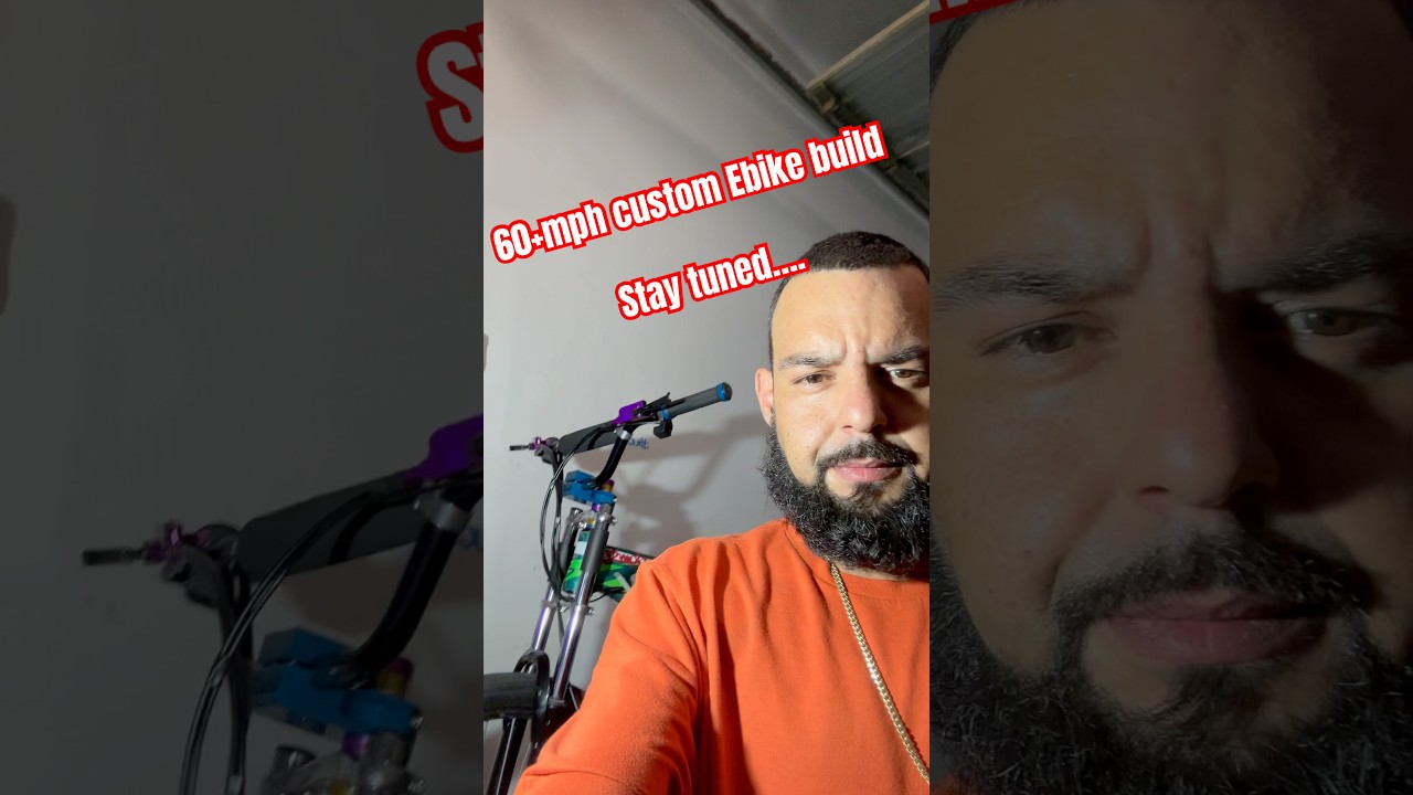 60+mph custom Ebike build 