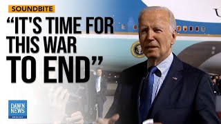 Biden says Hamas leader Yahya Sinwar's death can help end Gaza war | Dawn News English