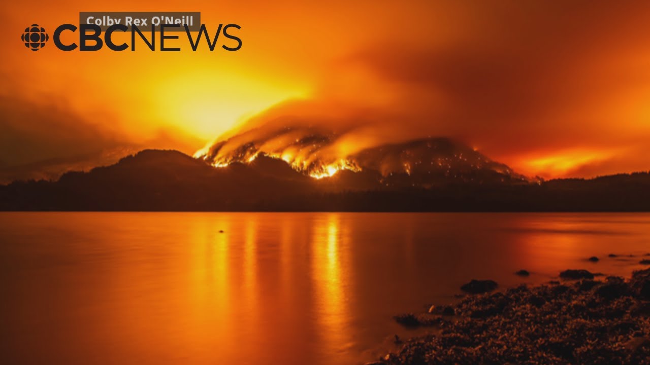 Local photographer documenting Vancouver Island wildfires