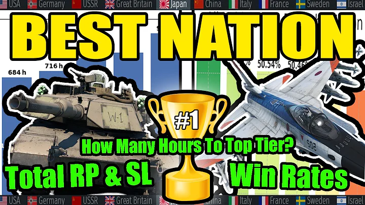 The BEST NATION In War Thunder: Win Rates, Grind Hours, Total RP & SL Analysis! (How To Grind FAST)