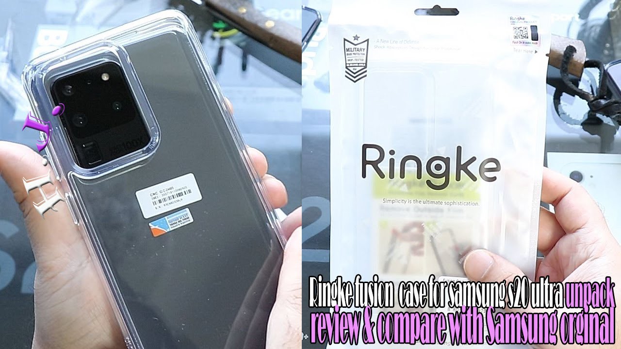 Ringke fusion case for samsung s20 ultra, unpack, review & compare