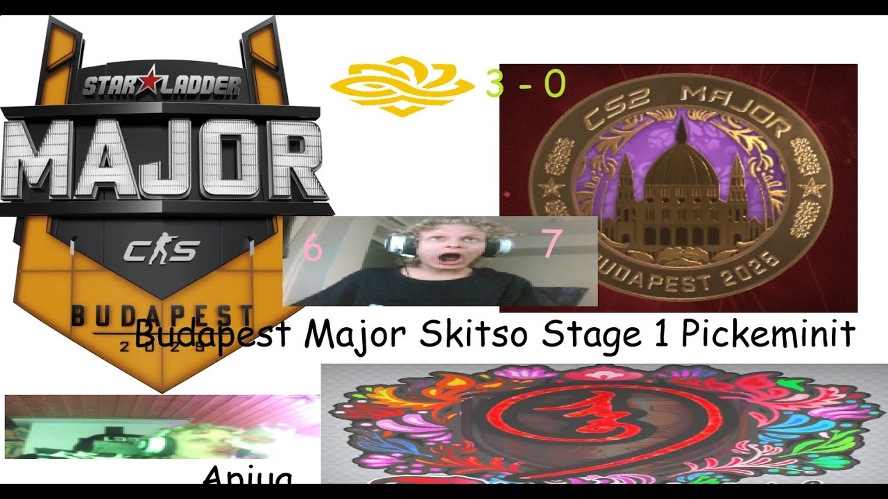 Skitso Budapest Major Stage 1 Pickemit┃CS2 Suomi