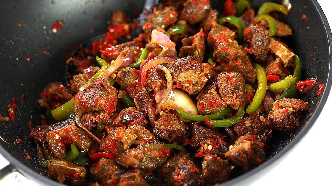 ASUN RECIPE | HOW TO MAKE ASUN: PEPPERED SMOKED GOAT MEAT| SISI JEMIMAH ...