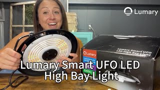 Lumary Smart UFO LED High Bay Light (US-HB150A-1-New) by Lumary Smart Home 105 views 7 months ago 6 minutes, 8 seconds