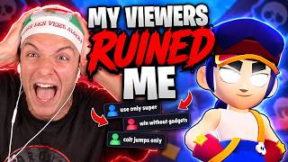My Viewers Gave Me the WORST Challenges in Brawl Stars