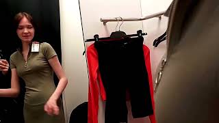 Try On Dresses And Skirts In Dressing Room | Tanya Swizift