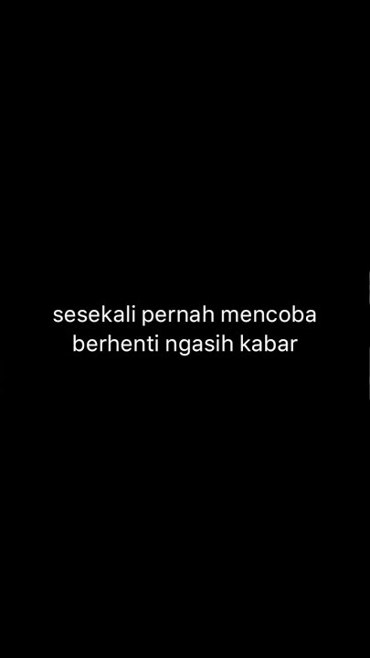 story wa sad | diabaikan