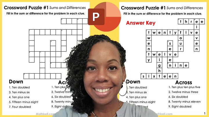 Make Your Own Crossword Puzzle in Microsoft  PowerPoint - DayDayNews