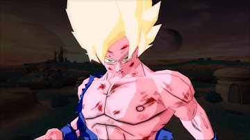 Goku Med SSJ Anime Colors | Shader HQ-Next | DBZ BT3 - MOD | PCSX2: Texture modding