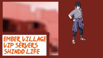 Ember Village Private Server Codes in Shindo Life