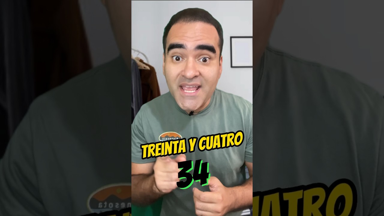 NUMBERS in SPANISH #spanish #number #learnspanish #learningspanish #