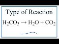 Decomposition Reactions and Products