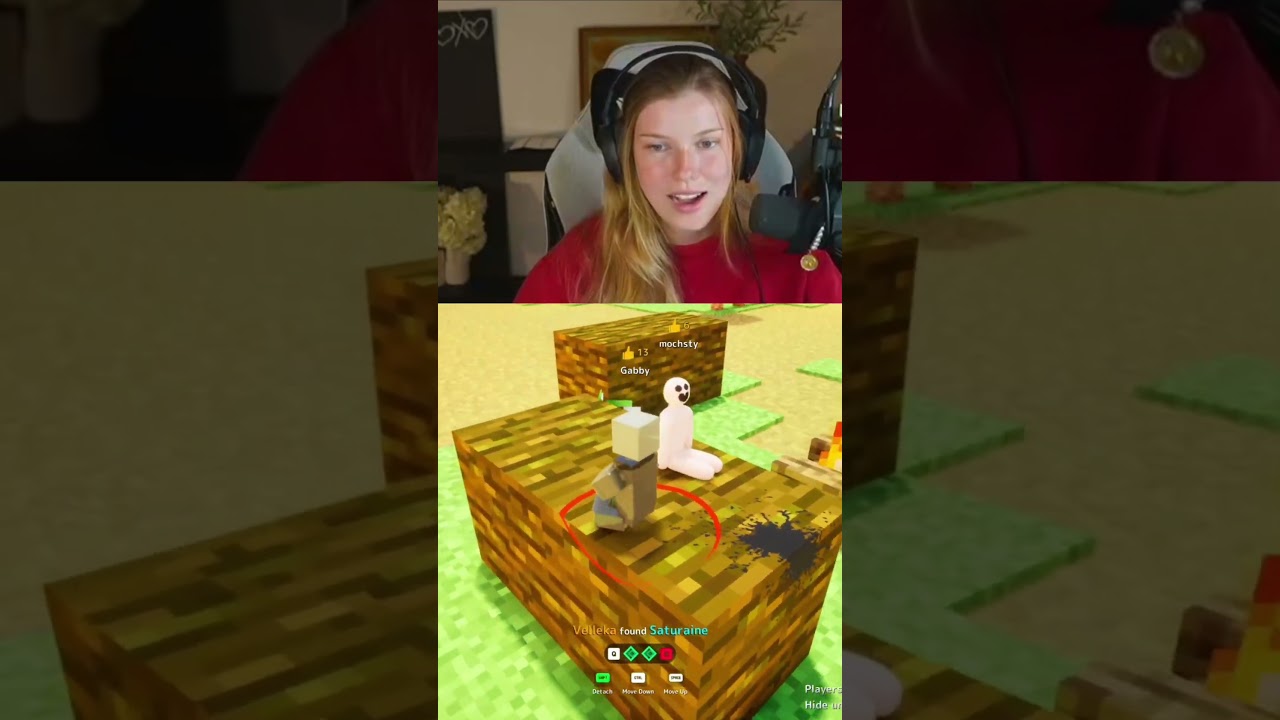 Becoming a real life villager in Minecraft 🌱 #mecchachameleon