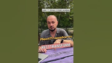 Класс RectTransform 🫁 #unity #unity3d #gamedev #tutorial #coding #lifehack