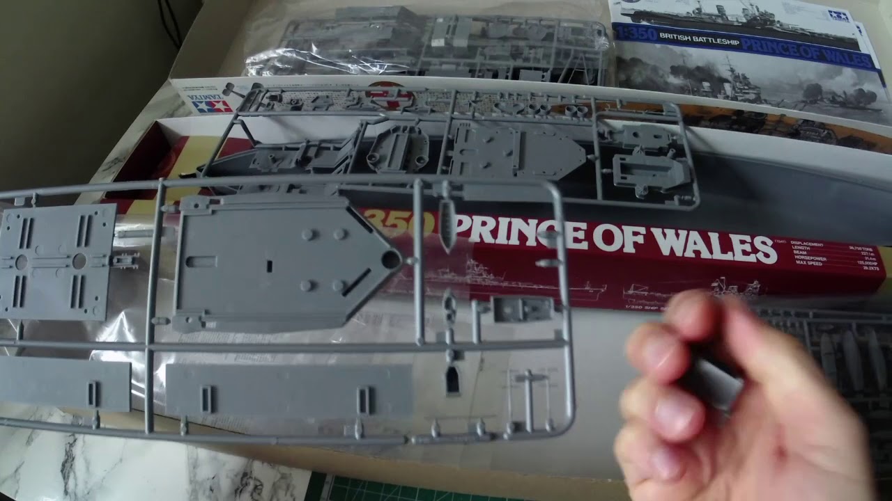 Kit Maquette Tamiya 1/350 British Battleship Prince Of Wales - Neuf, Origine Japon