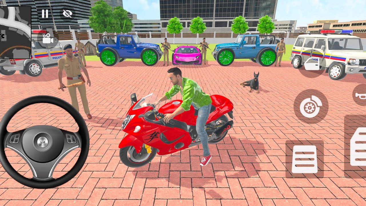 🎮 Franklin order purchase 2️⃣ Mahindra Thar full modified 🟣🟡🔴 1️⃣ super car ||Indian simulator game 